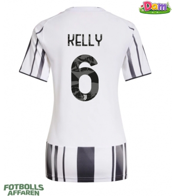 Juventus Lloyd Kelly #6 Hemmatröja Kvinnor 2025-26 Kortärmad